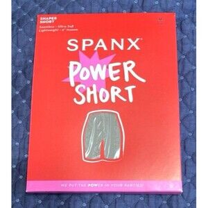 Spanx Women's Seamless Power Shorty Shaper Short TS8 Chestnut Brown Medium NWT